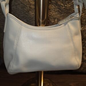 Relic Cream Pebbled Leather Shoulder Bag